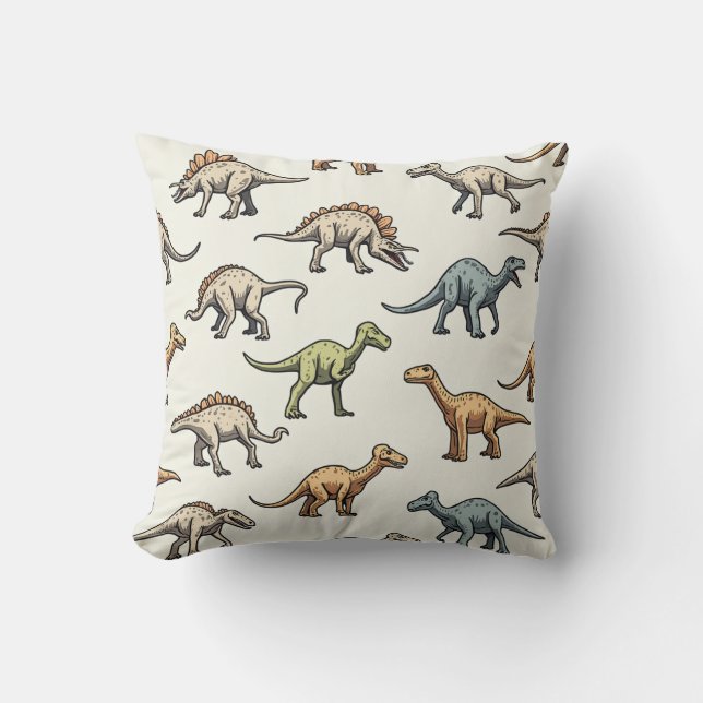 Dinosaure coussin coussin 4 (Recto)