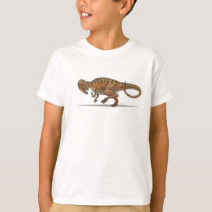 Dinosaure d'Allosaurus de T-shirt d'enfants