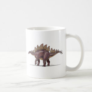 Dinosaure de Stegosaurus de tasse