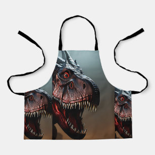 Dinosaure d'horreur pour enfants, tablier d'impres