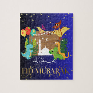 dinosaure eid mubarak jeu de puzzle