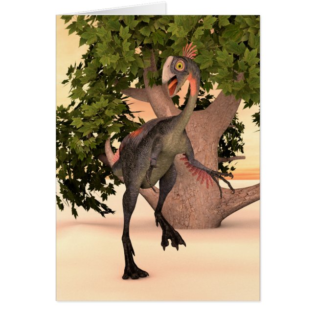 Dinosaure Gigantoraptor (Devant)