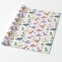 Dinosaure pour enfants emballage cadeau favoritism
