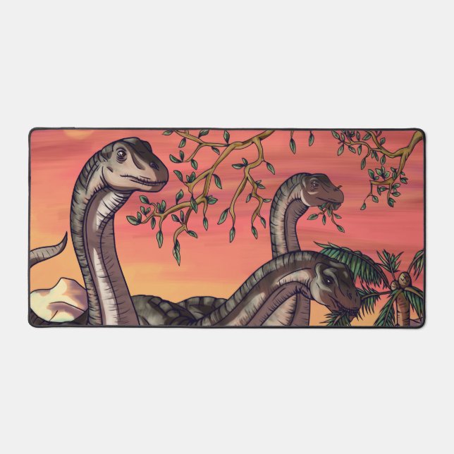 Dinosaures à Dusk (Recto)