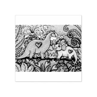 DINOSAURES CONVIVIALES TAMPON EN CAOUTCHOUC