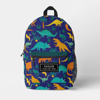 Dinosaures-Jurassic-Motiv Bedruckter Rucksack