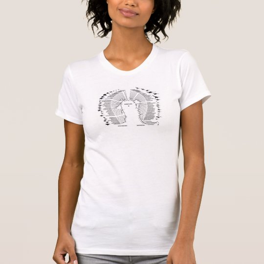 Dinosauria wissenschaftliche Zahl T-Shirt