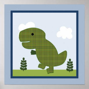 Dinosaurier 3 Wall Art Poster