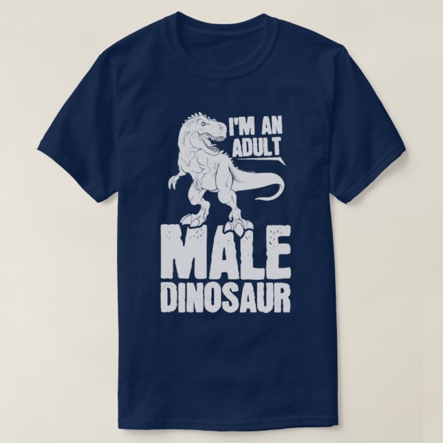 Dinosaurier Adult Dinosaurier 26 T-Shirt (Design vorne)