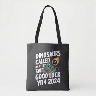 Dinosaurier angerufen und sie sagten Viel Glück YR Tasche