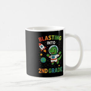 Dinosaurier-Astronautin der zweiten Klasse Kaffeetasse