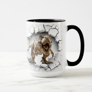 Dinosaurier aus der Höhle Tasse