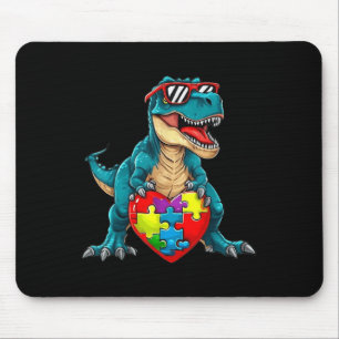 Dinosaurier Autismus Bewusstsein Puzzle Stücke Jun Mousepad