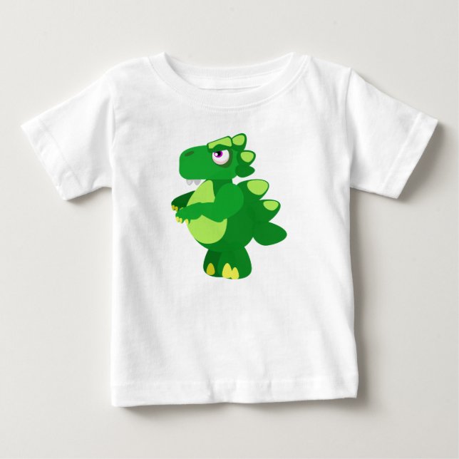 Dinosaurier Baby T-shirt (Vorderseite)