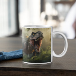 Dinosaurier, Beängstigend und Niedlich, Version 1  Kaffeetasse