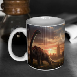 Dinosaurier, Beängstigend und Niedlich, Version 3  Kaffeetasse