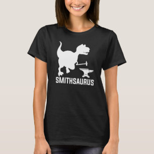 Dinosaurier Blacksmithing Knife Maker Apparel T-Shirt