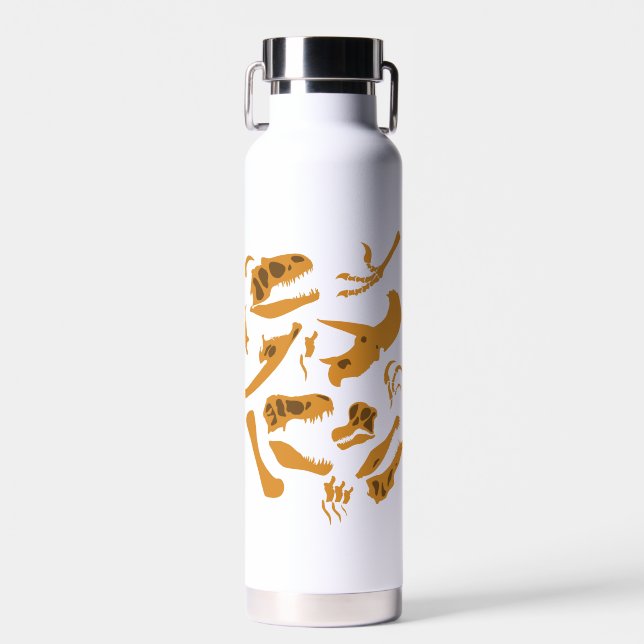 Dinosaurier Bones Trinkflasche (Vorne)