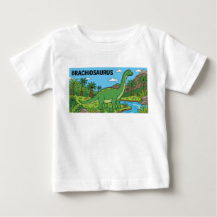 Dinosaurier Brachiosaurus  Baby T-shirt