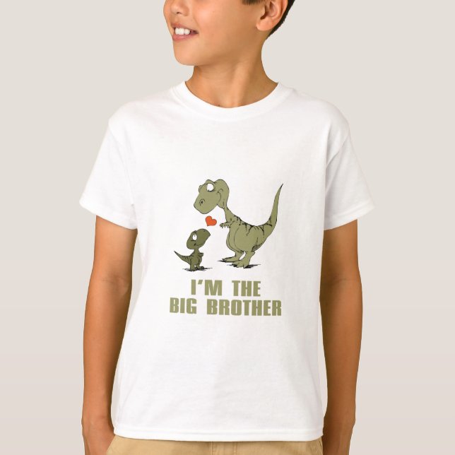 Dinosaurier-Brüder T-Shirt (Vorderseite)