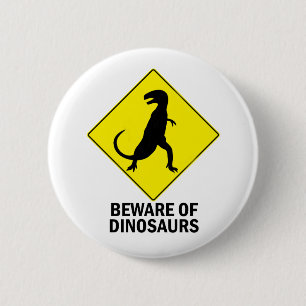 Dinosaurier Button