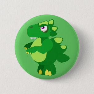 Dinosaurier Button