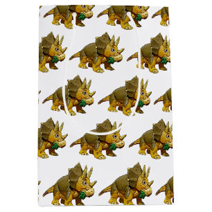 Dinosaurier Cartoon Spielzeug Triceratops Mittlere Geschenktüte