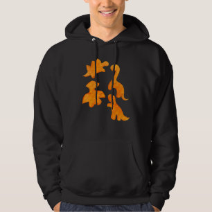 Dinosaurier Chicken Nugget Kinder Männer Nuggets Hoodie
