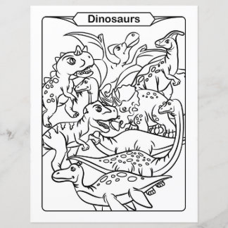 Dinosaurier Coloring Page