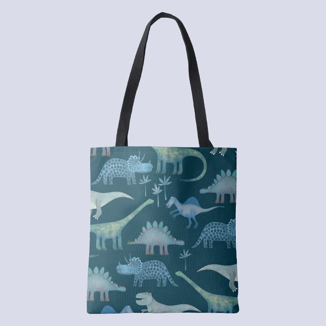 Dinosaurier Dark Green Tasche (Von Creator hochgeladen)