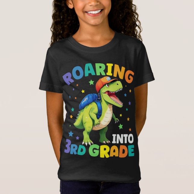 Dinosaurier der dritten Klasse, um wieder in die S T-Shirt (Vorderseite)