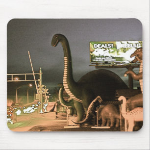 Dinosaurier der Route 66 Mousepad