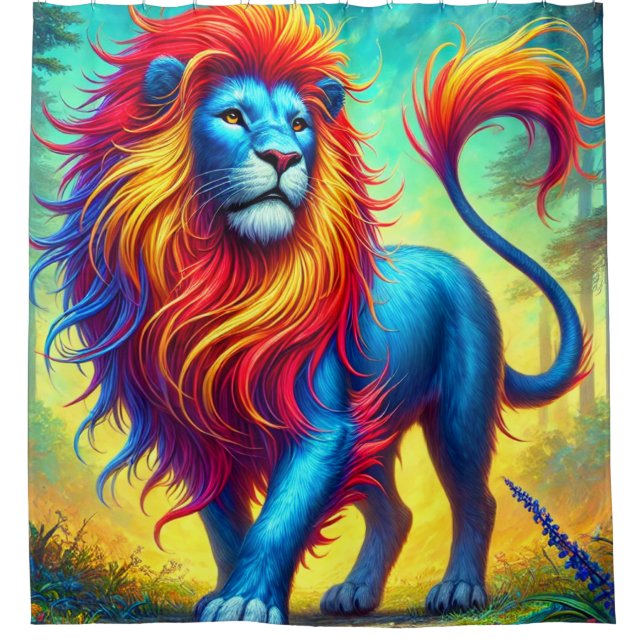 Dinosaurier Duschvorhang (Vorderseite)