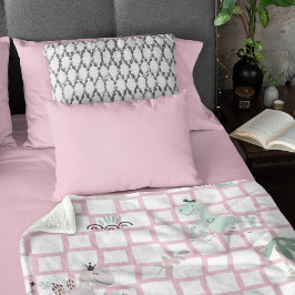 Dinosaurier Einfaches skandinavisches Kinderdesign Fleecedecke