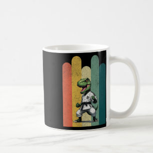 Dinosaurier-Fans mutig Karate Stolz Mut Stärke  Kaffeetasse
