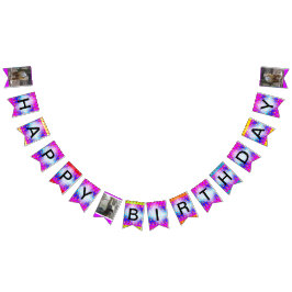 Dinosaurier farbenfrohe Happy Birthday Banner