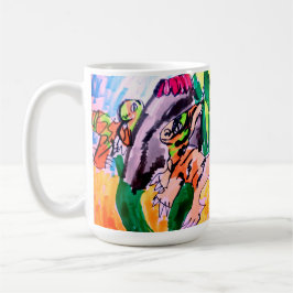 Dinosaurier Felsen Kaffeetasse