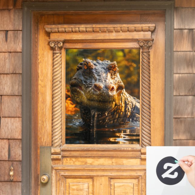 Dinosaurier Fensteraufkleber (Haustür)