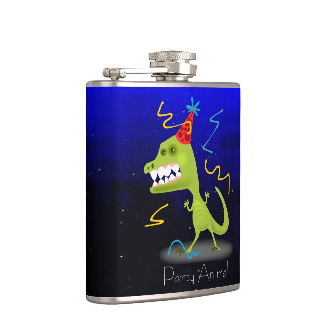 Dinosaurier-Flasche Flachmann (Rechts)