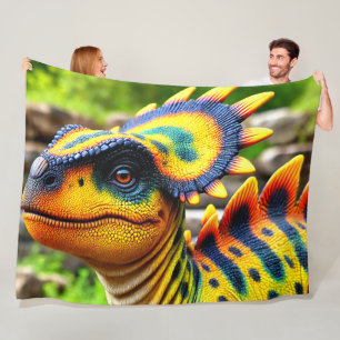 Dinosaurier Fleecedecke