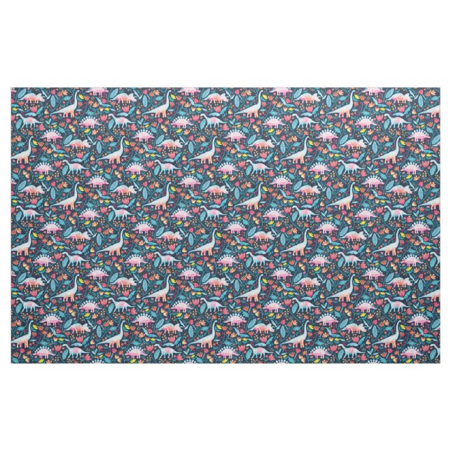 Dinosaurier-Freude Stoff (Fat Quarter (45,7 x 55,9 cm))