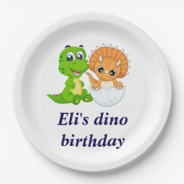 Dinosaurier Geburtstag Pappteller