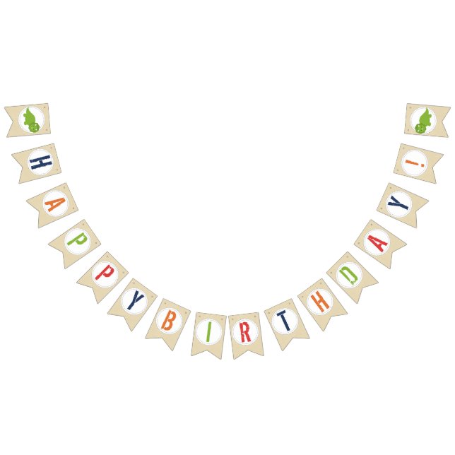 Dinosaurier Geburtstagsbanner Wimpelkette (Alle)