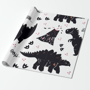 Dinosaurier Geschenkpapier