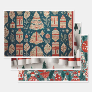 Dinosaurier Geschenkpapier Set