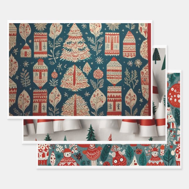 Dinosaurier Geschenkpapier Set (Set)