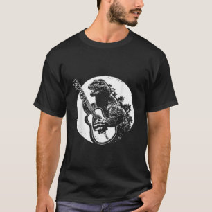 Dinosaurier Gitarrengeschenke Bass Gitarrist T Rex T-Shirt