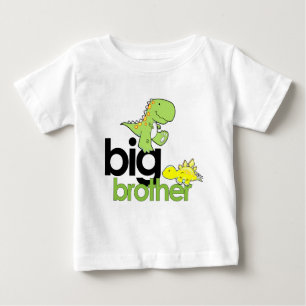 Dinosaurier großer Bruder Baby T-shirt