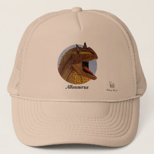 Dinosaurier-Hutallosaurus-Porträt Gregory Paul Truckerkappe