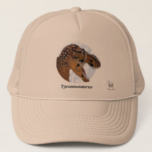 Dinosaurier-Huttyrannosaurus-Porträt Gregory Paul Truckerkappe